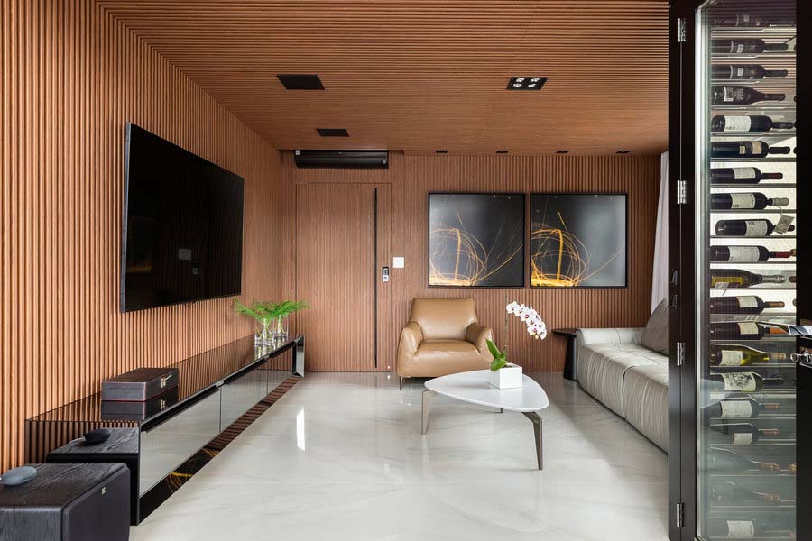 Home theater planejado Simonetto